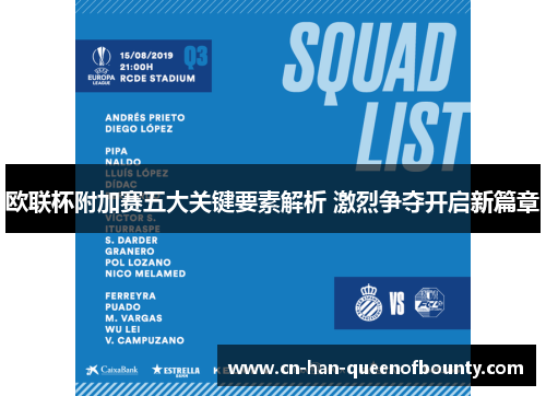 欧联杯附加赛五大关键要素解析 激烈争夺开启新篇章