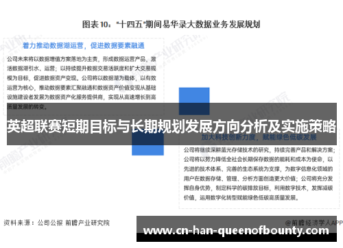 英超联赛短期目标与长期规划发展方向分析及实施策略